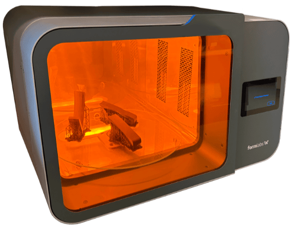Belichter für den 3D-Druck-Service des Medizintechnikunternehmens frmed in Freiburg